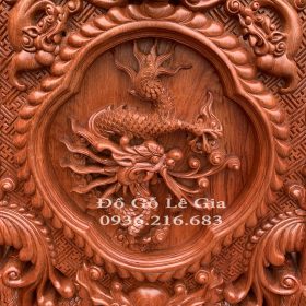 Bộ Rồng Đỉnh Vách Tảng gỗ Hương hàng tiêu dùng đặc biệt 9