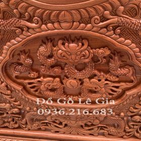 Bộ Rồng Đỉnh Vách Tảng gỗ Hương hàng tiêu dùng đặc biệt 11