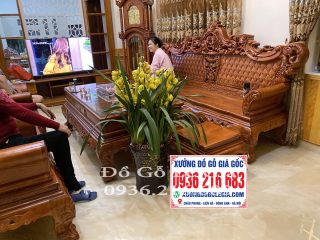 Bộ Hoàng Gia V3 hàng tiêu dùng gỗ Hương ( Cô Tuyết - Hải Phòng) Bộ Hoàng Gia V3 hàng tiêu dùng gỗ Hương ( Cô Tuyết - Hải Phòng) 4