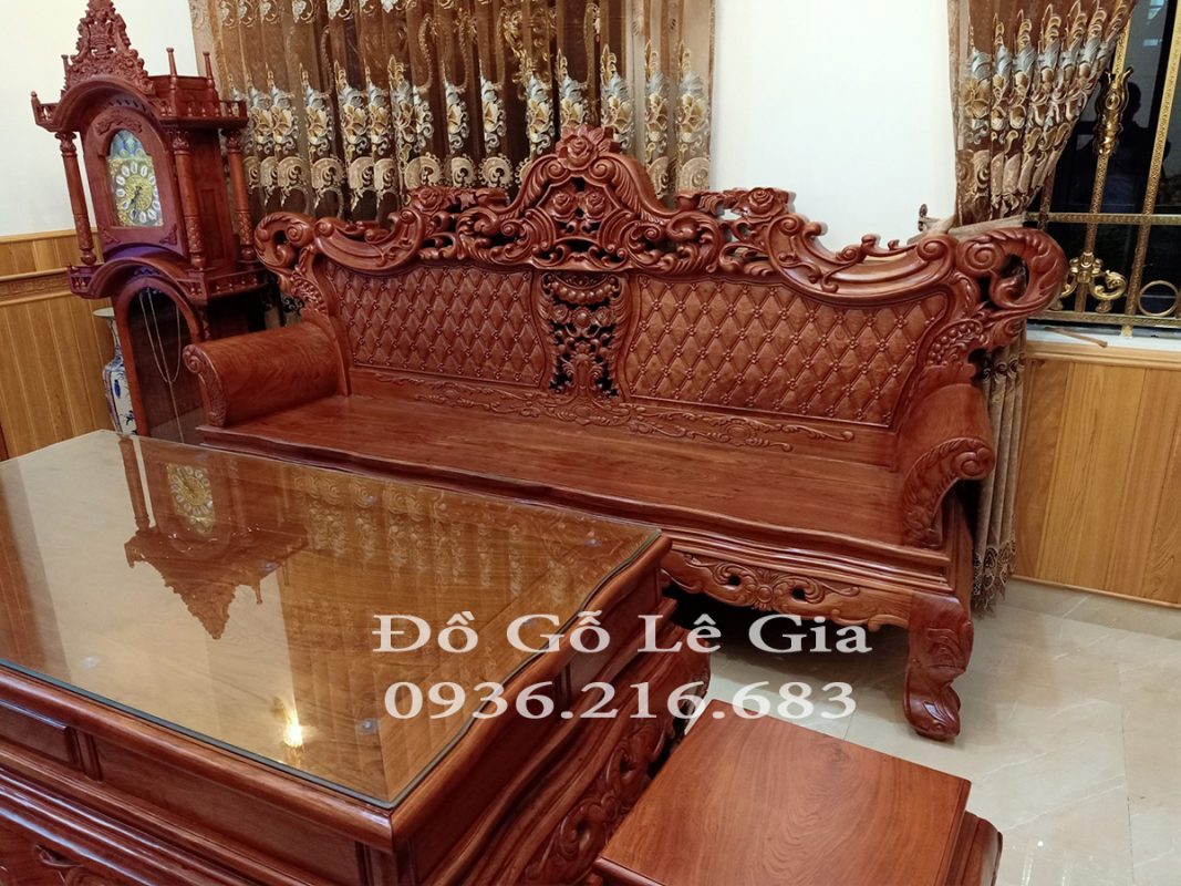 Bộ Hoàng Gia V3 hàng tiêu dùng gỗ Hương ( Cô Tuyết - Hải Phòng) Bộ Hoàng Gia V3 hàng tiêu dùng gỗ Hương ( Cô Tuyết - Hải Phòng) 8