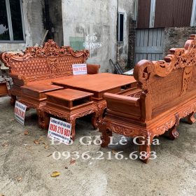 Bộ Hoàng Gia V3 gỗ Hương Đá 2 đoản dài hàng tiêu dùng 15