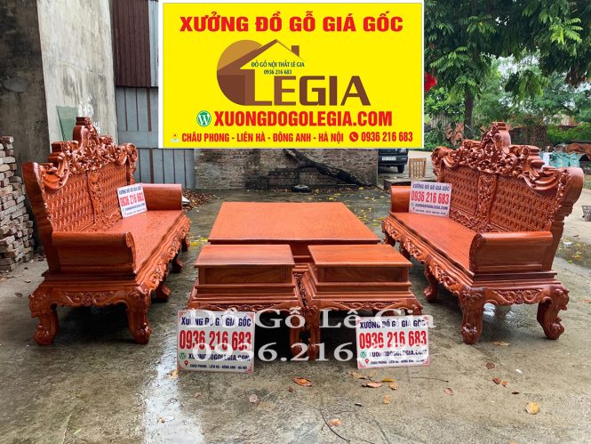 Bộ Hoàng Gia V3 gỗ Hương Đá 2 đoản dài hàng tiêu dùng 1