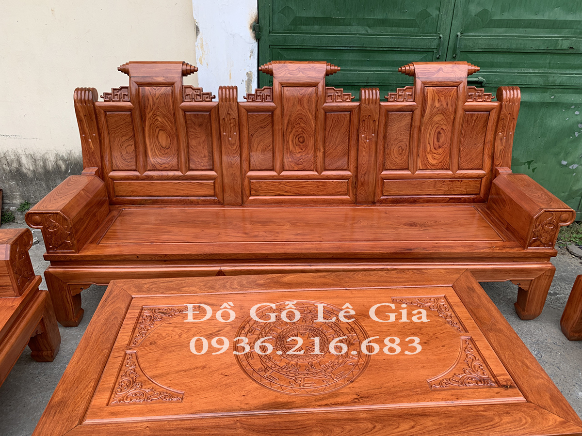 Bộ Âu Á Vách Trơn gỗ Hương ( A Phúc - Hưng Yên) 9