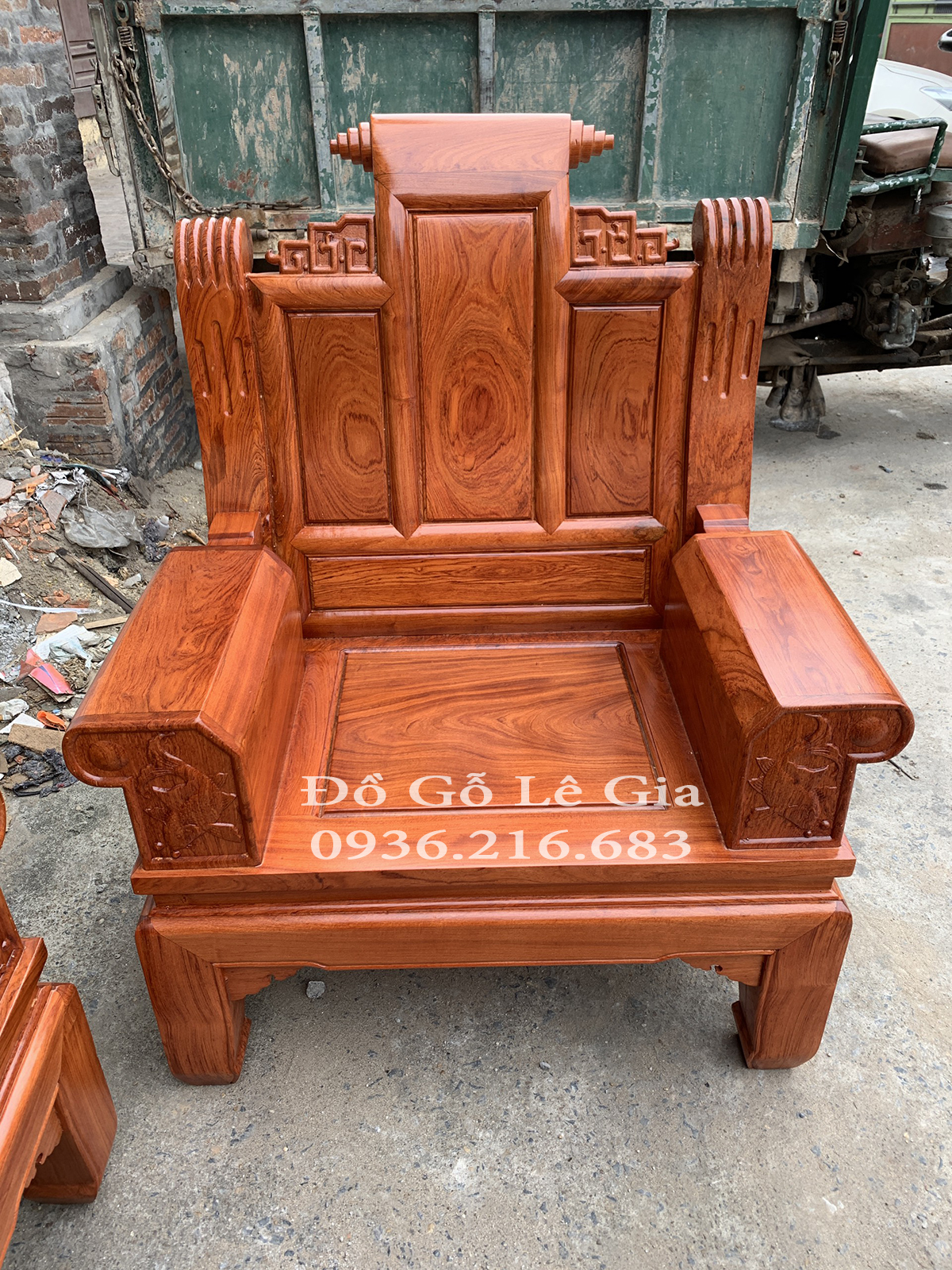 Bộ Âu Á Vách Trơn gỗ Hương ( A Phúc - Hưng Yên) 12