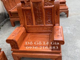 Bộ Âu Á Chương cuốn thư gỗ Hương (Chị Minh - Hòa Bình) Bộ Âu Á Chương cuốn thư gỗ Hương (Chị Minh - Hòa Bình) 10