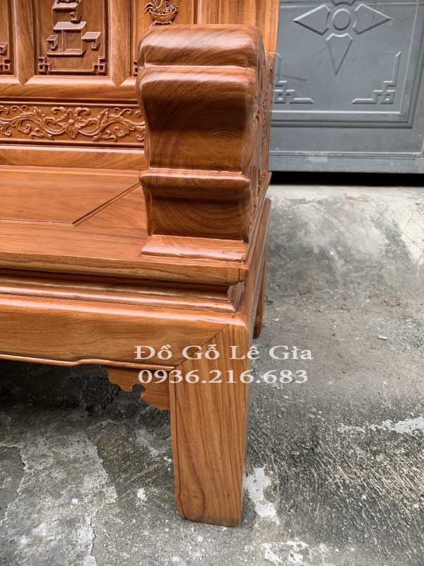 Bộ Âu Á chương voi tay nguyên khối gỗ Gõ Bộ Âu Á chương voi tay nguyên khối gỗ Gõ 19