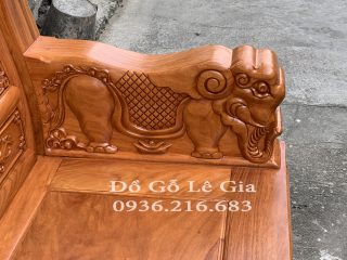 Bộ Âu Á chương voi tay nguyên khối gỗ Gõ Bộ Âu Á chương voi tay nguyên khối gỗ Gõ 10