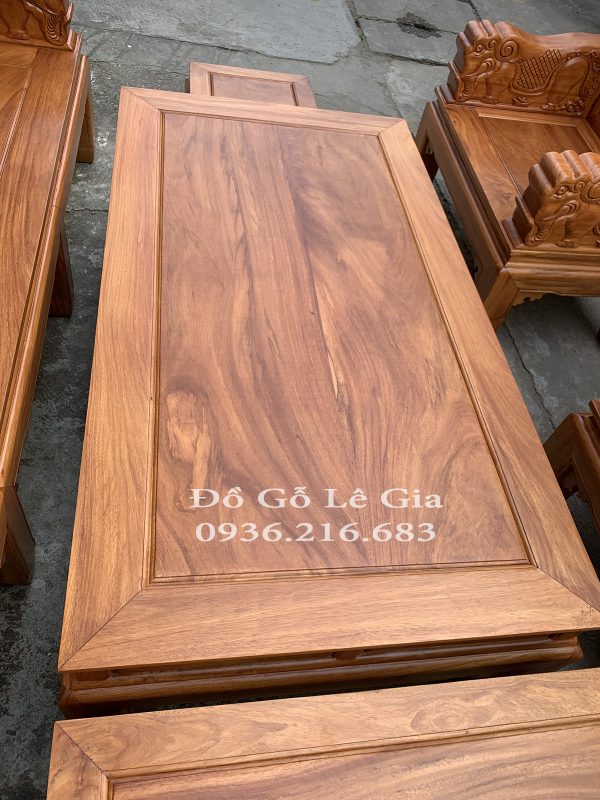 Bộ Âu Á chương voi tay nguyên khối gỗ Gõ Bộ Âu Á chương voi tay nguyên khối gỗ Gõ 16