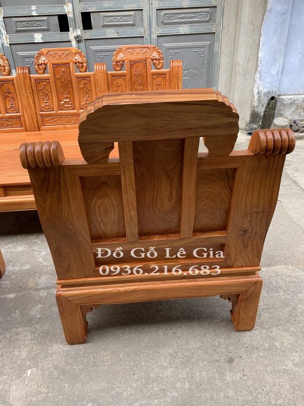 Bộ Âu Á chương voi tay nguyên khối gỗ Gõ Bộ Âu Á chương voi tay nguyên khối gỗ Gõ 20