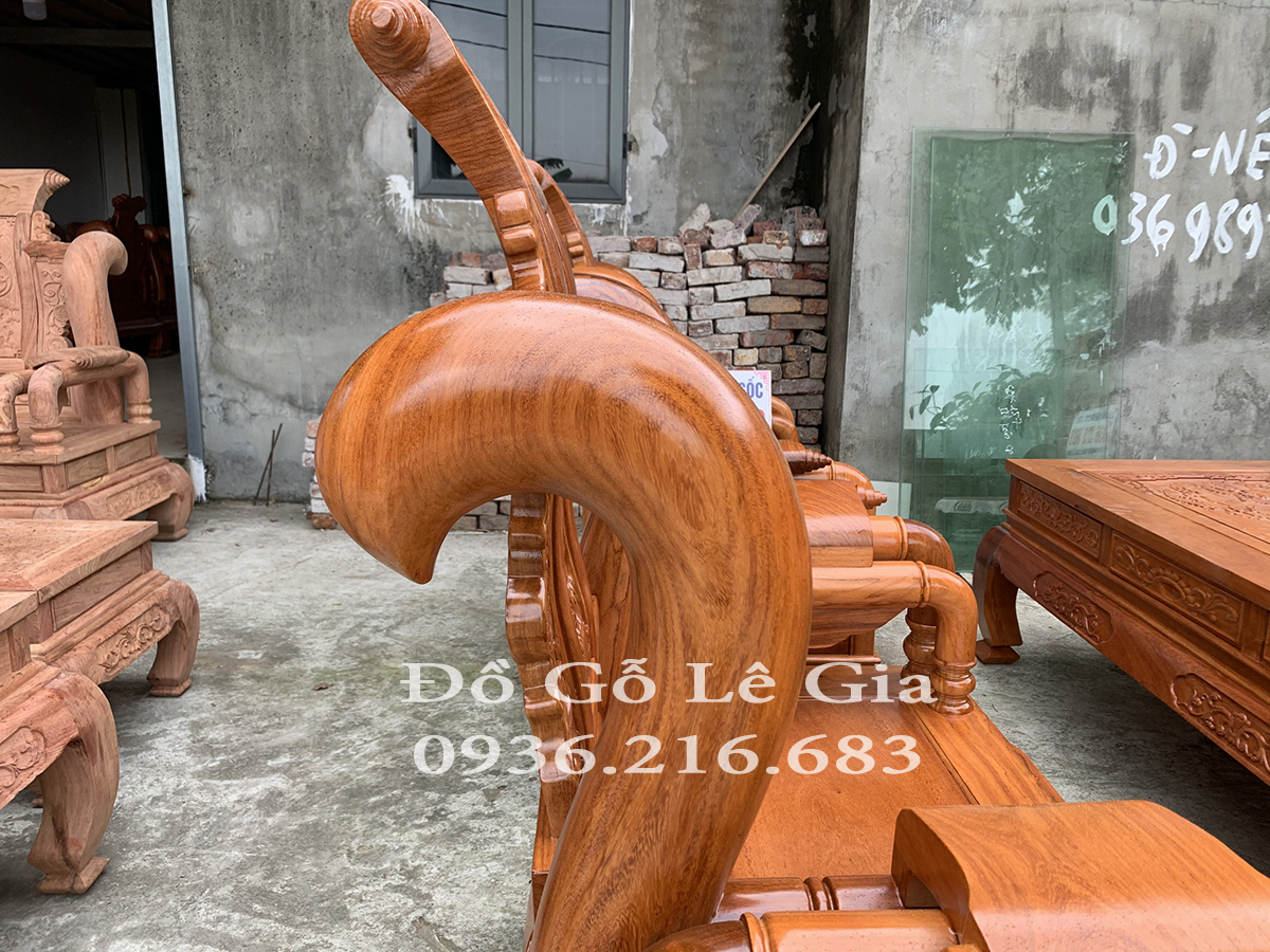 Bộ Tần Thủy Hoàng cột 12 gỗ Gõ đỏ Bộ Tần Thủy Hoàng cột 12 gỗ Gõ đỏ 26