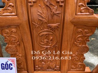 Bộ Tần Thủy Hoàng cột 12 gỗ Gõ đỏ Bộ Tần Thủy Hoàng cột 12 gỗ Gõ đỏ 14