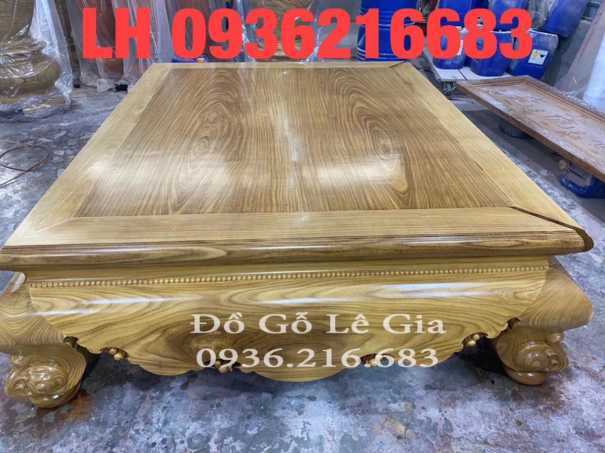 Sập Chân Quỳ gỗ Cẩm Vàng ( A Tuyến - Bắc Giang) 10