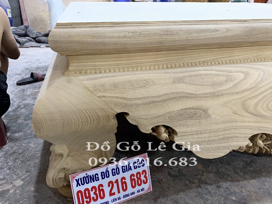 Sập Chân Quỳ gỗ Cẩm Vàng Sập Chân Quỳ gỗ Cẩm Vàng 11