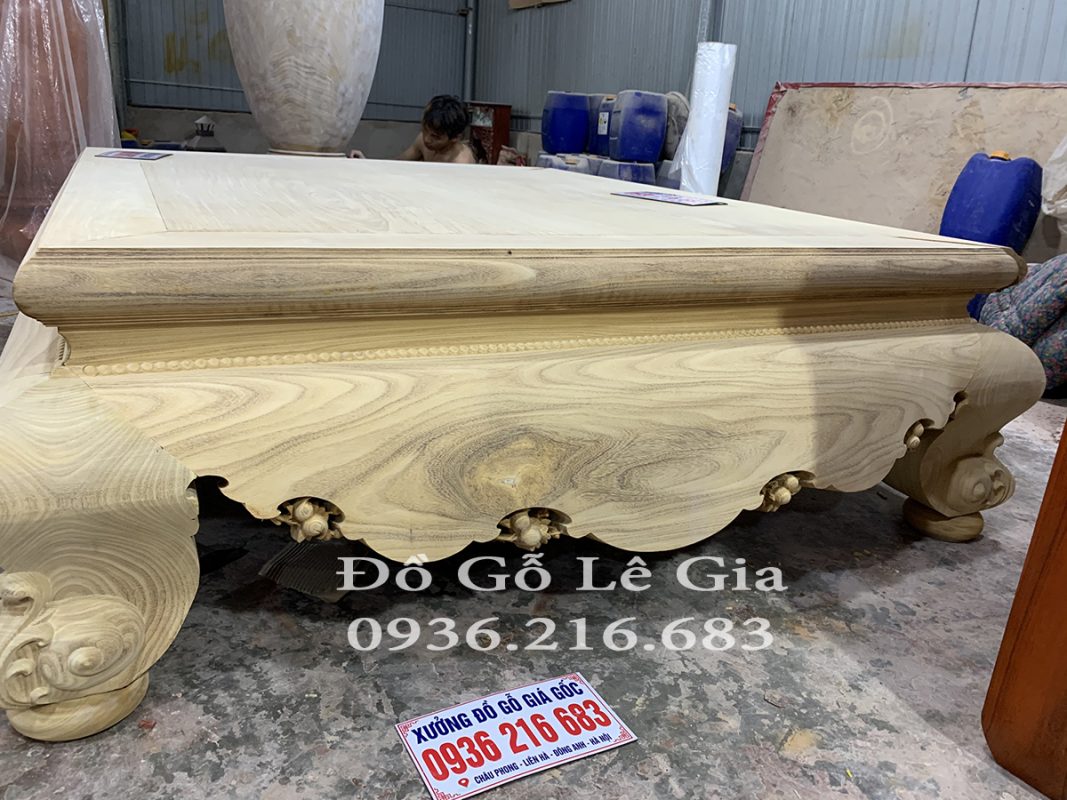 Sập Chân Quỳ gỗ Cẩm Vàng Sập Chân Quỳ gỗ Cẩm Vàng 16