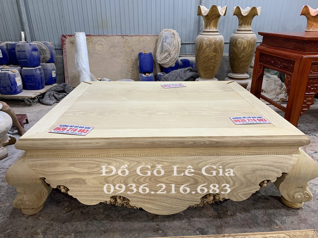 Sập Chân Quỳ gỗ Cẩm Vàng Sập Chân Quỳ gỗ Cẩm Vàng 8