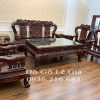 Bộ Minh Quốc Voi gỗ Hương Màu cà phê ( A Thành - Hà Nội)