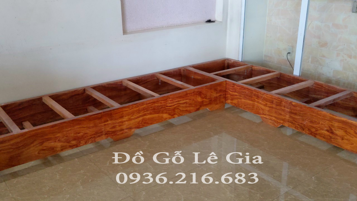 Bộ SoFa góc chữ L gỗ Hương đá ( Chị Thủy - Ba Vì) Bộ SoFa góc chữ L gỗ Hương đá ( Chị Thủy - Ba Vì) 12