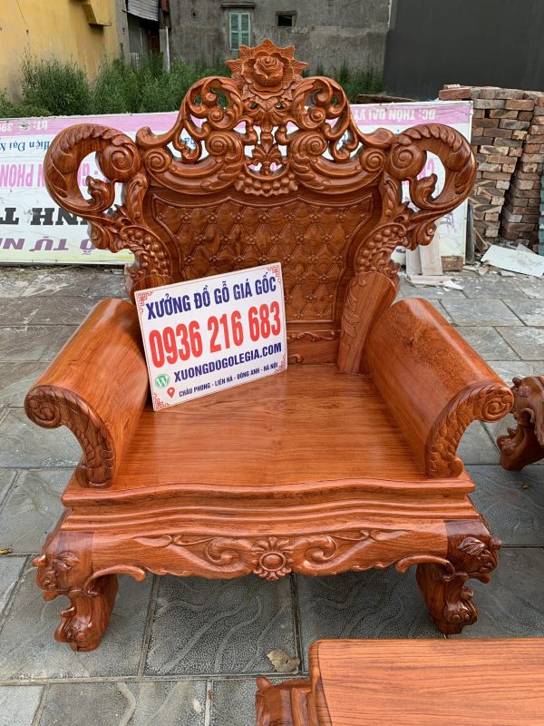 Bộ Hoàng Gia V4 gỗ Hương hàng tiêu dùng 14