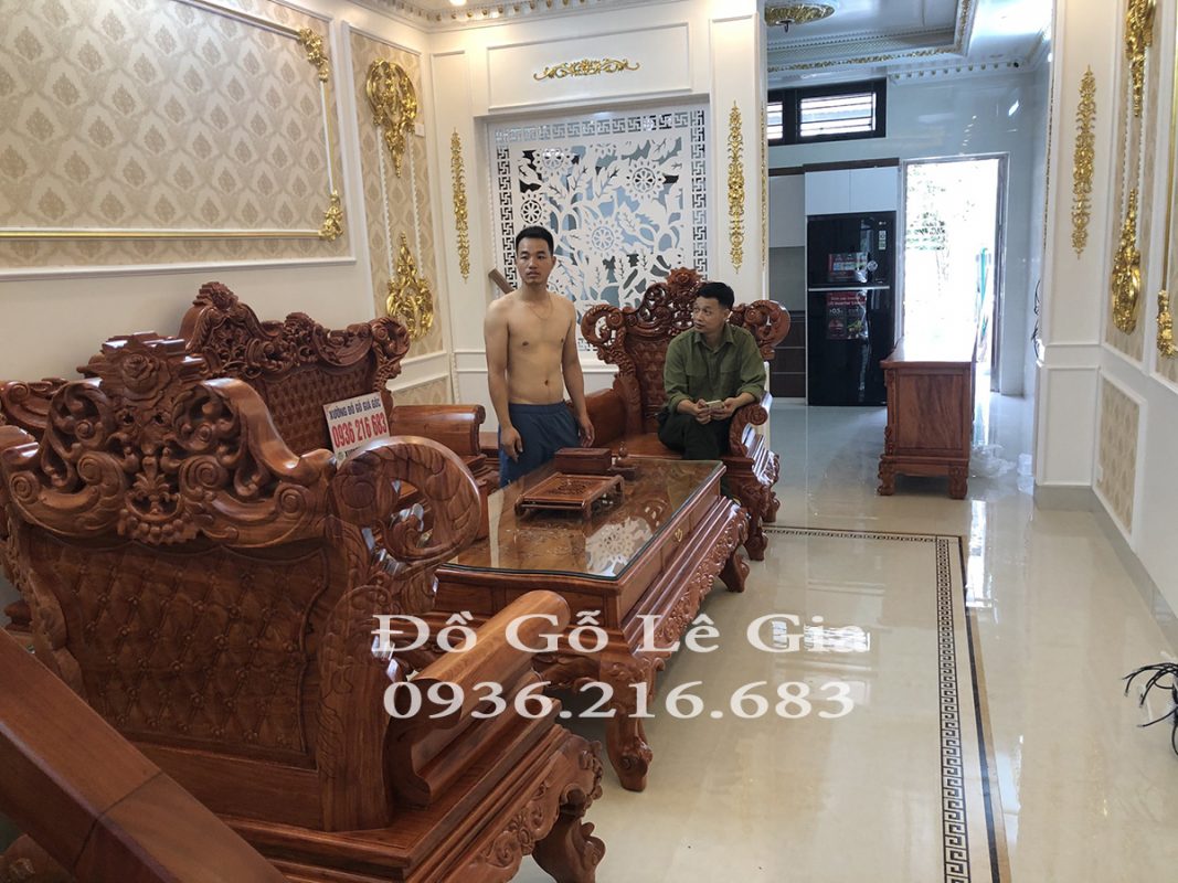 Bộ Hoàng Gia V4 gỗ Hương ( A Tuyến - Quảng Ninh) 9