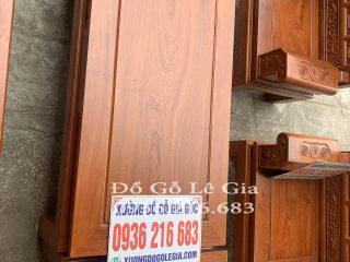 Bộ Âu Á Chương Cuốn Thư Vách đục tứ quý gỗ Hương Bộ Âu Á Chương Cuốn Thư Vách đục tứ quý gỗ Hương 7