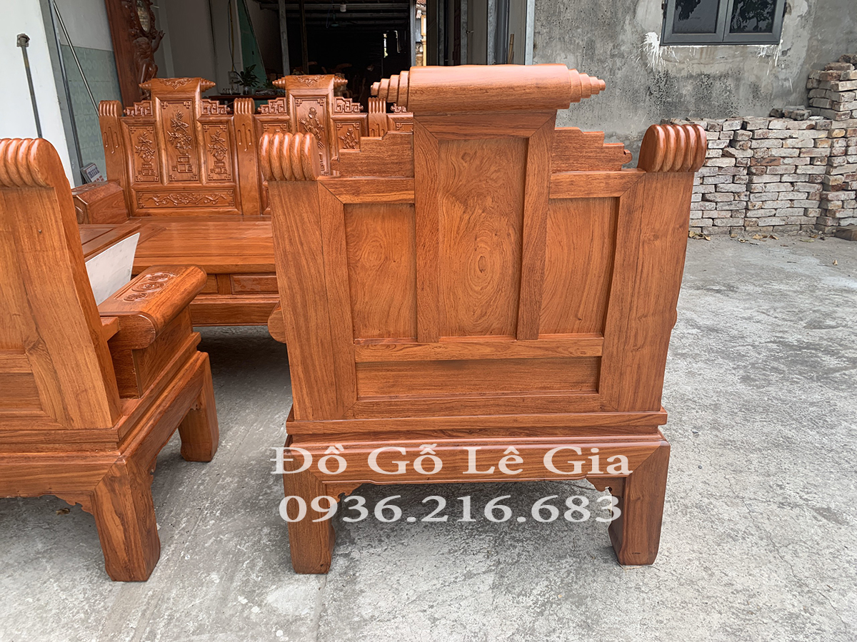 Bộ Âu Á Chương Cuốn Thư Vách đục tứ quý gỗ Hương Bộ Âu Á Chương Cuốn Thư Vách đục tứ quý gỗ Hương 14