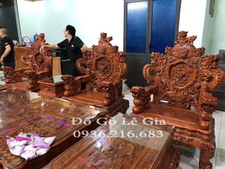 Bộ Rồng Đỉnh vip 12 món gỗ Hương đá ( A Hà - Vĩnh Phúc) Bộ Rồng Đỉnh vip 12 món gỗ Hương đá ( A Hà - Vĩnh Phúc) 8