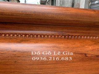 Sập Chân Quỳ gỗ gõ tuyển chọn vân gỗ 7