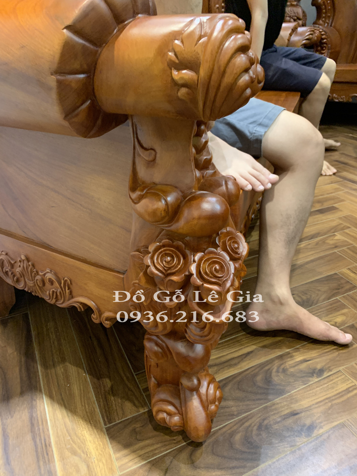 Bộ Hoàng Gia V10 gỗ Gõ đỏ ( A Thịnh - Hà Nội) 25