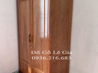 Tủ Áo 2 Buồng gỗ Xoan Đào ( AC Đông Việt Hà Nội) 6