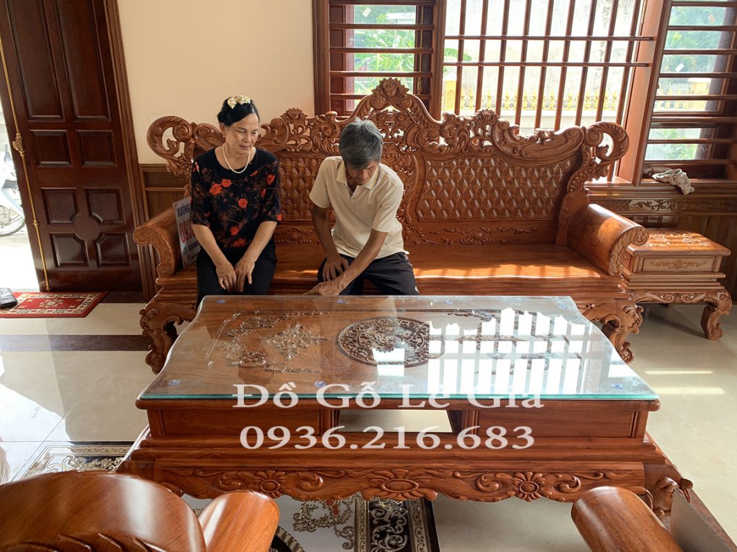 Bộ Hoàng Gia V4 gỗ Hương đá ( Chú Tuệ - Hải Dương) Bộ Hoàng Gia V4 gỗ Hương đá ( Chú Tuệ - Hải Dương) 13