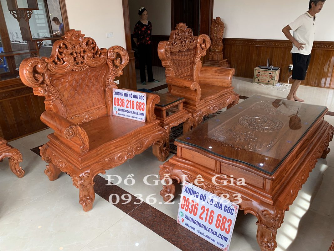 Bộ Hoàng Gia V4 gỗ Hương đá ( Chú Tuệ - Hải Dương) Bộ Hoàng Gia V4 gỗ Hương đá ( Chú Tuệ - Hải Dương) 12