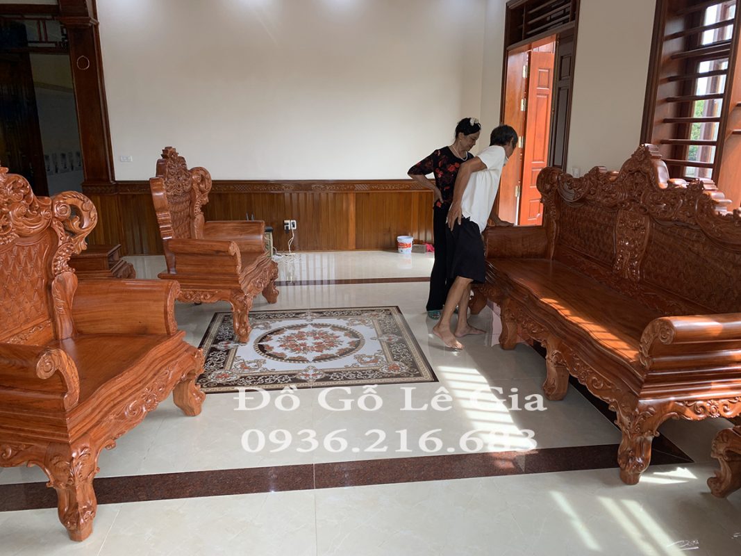 Bộ Hoàng Gia V4 gỗ Hương đá ( Chú Tuệ - Hải Dương) Bộ Hoàng Gia V4 gỗ Hương đá ( Chú Tuệ - Hải Dương) 15