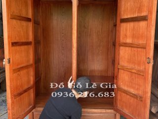 Tủ áo 2 cánh gỗ hương đá hàng tuyển chọn ( chị Hương Hà Nội ) 5
