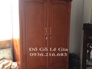 Tủ áo 2 cánh gỗ hương đá hàng tuyển chọn ( chị Hương Hà Nội ) 6