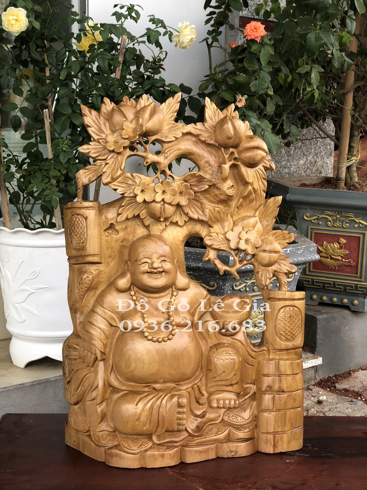 Tượng Di Lặc Ngồi Đào 5