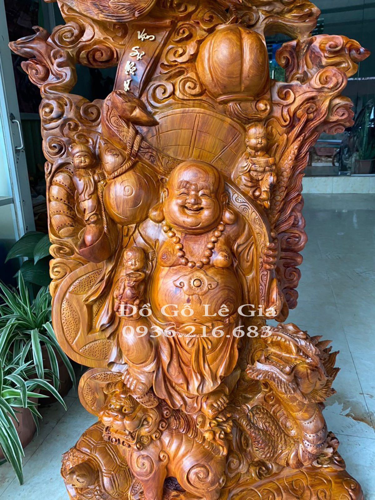 Tượng Di Lặc Tứ Linh 8