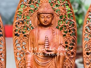 Bộ Tam Thánh Gỗ Hương Bộ Tam Thánh Gỗ Hương 5