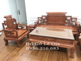 Bộ Sơn Thủy Chân dày 10cm gỗ Hương ( Chị Thủy - Thái Bình) Bộ Sơn Thủy Chân dày 10cm gỗ Hương ( Chị Thủy - Thái Bình) 5