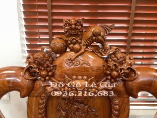 Bộ Nghê Phượng tay cột 14cm gỗ Hương Đá ( A Minh - Phú Thọ) Bộ Nghê Phượng tay cột 14cm gỗ Hương Đá ( A Minh - Phú Thọ) 13