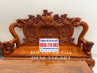 Bộ Nghê Phượng tay cột 14cm gỗ Hương Đá ( A Minh - Phú Thọ) Bộ Nghê Phượng tay cột 14cm gỗ Hương Đá ( A Minh - Phú Thọ) 8