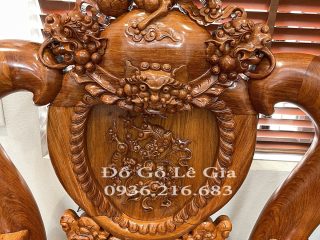 Bộ Nghê Phượng tay cột 14cm gỗ Hương Đá ( A Minh - Phú Thọ) Bộ Nghê Phượng tay cột 14cm gỗ Hương Đá ( A Minh - Phú Thọ) 11