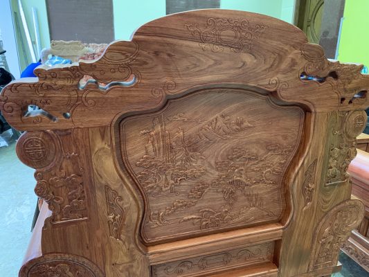 Bộ Khổng Tử đục 2 mặt tay đặc nguyên khối gỗ Hương đá ( A Lâm - Hưng Yên) Bộ Khổng Tử đục 2 mặt tay đặc nguyên khối gỗ Hương đá ( A Lâm - Hưng Yên) 15