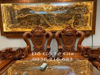 Bộ Nghê Phượng Vip cột 14 gỗ Hương đá 10 món (A Huỳnh - Hà Nội) Bộ Nghê Phượng Vip cột 14 gỗ Hương đá 10 món (A Huỳnh - Hà Nội) 9