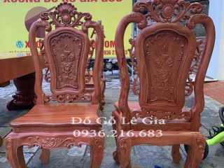 Bộ Bàn Ăn Nguyên Khối Gỗ Hương Đá Bộ Bàn Ăn Nguyên Khối Gỗ Hương Đá 7