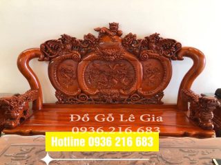 Bộ nghê phượng tay 14 gỗ hương đá Bộ nghê phượng tay 14 gỗ hương đá 5