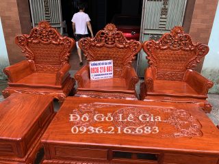 Bộ Hoàng Gia V4 7 món gỗ Hương Bộ Hoàng Gia V4 7 món gỗ Hương 7
