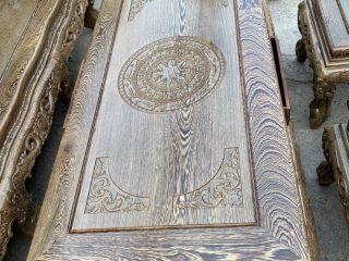 Bộ Hoàng Gia gỗ Mun đuôi Công siêu dày Bộ Hoàng Gia gỗ Mun đuôi Công siêu dày 6