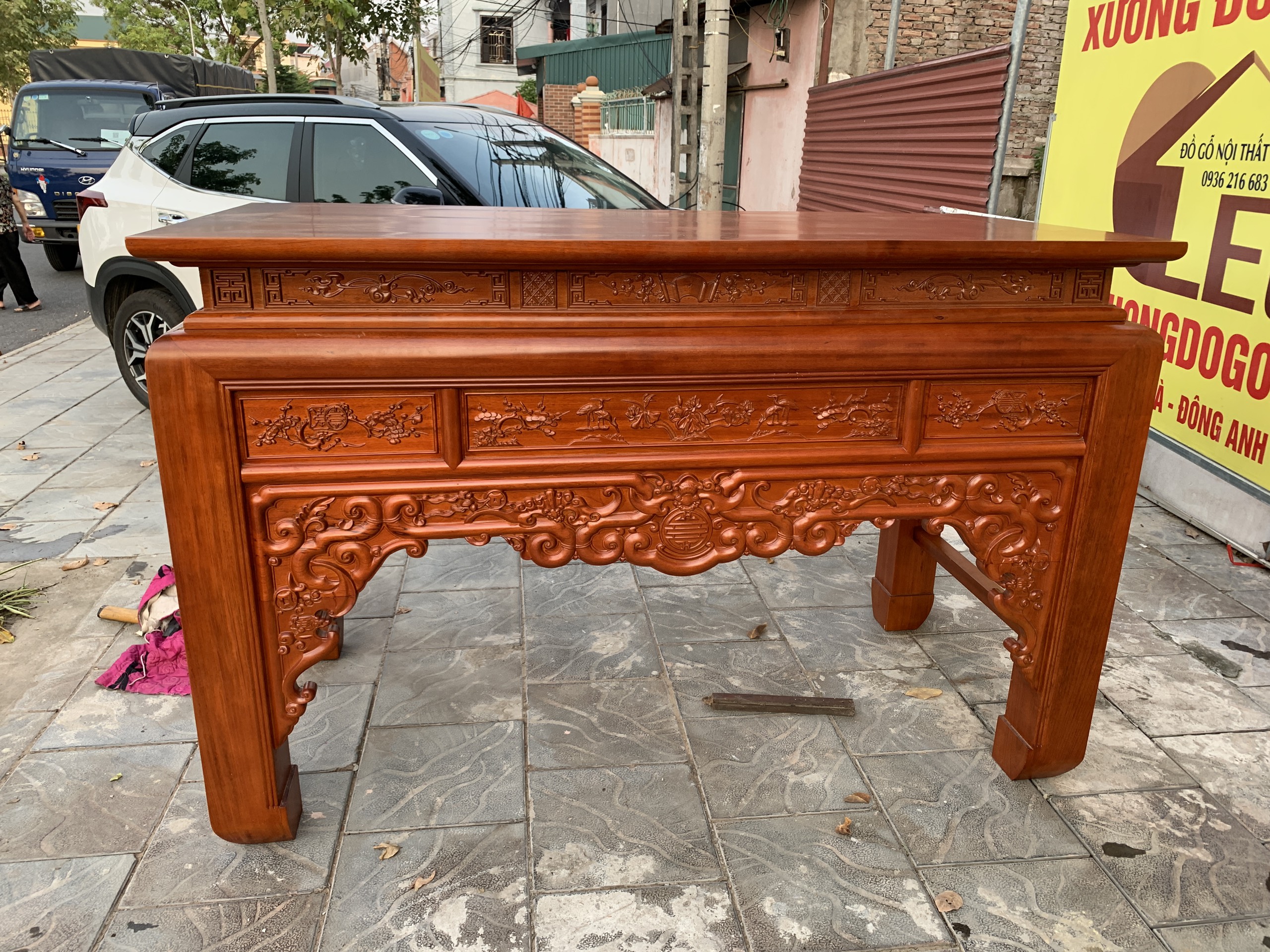 Hán gian gỗ Gụ Lào 9