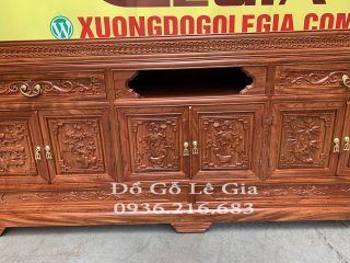 Kệ tivi Mõ đồng tiền gỗ Hương đá ( Chị Linh Đông Anh Hà Nội) Kệ tivi Mõ đồng tiền gỗ Hương đá ( Chị Linh Đông Anh Hà Nội) 9