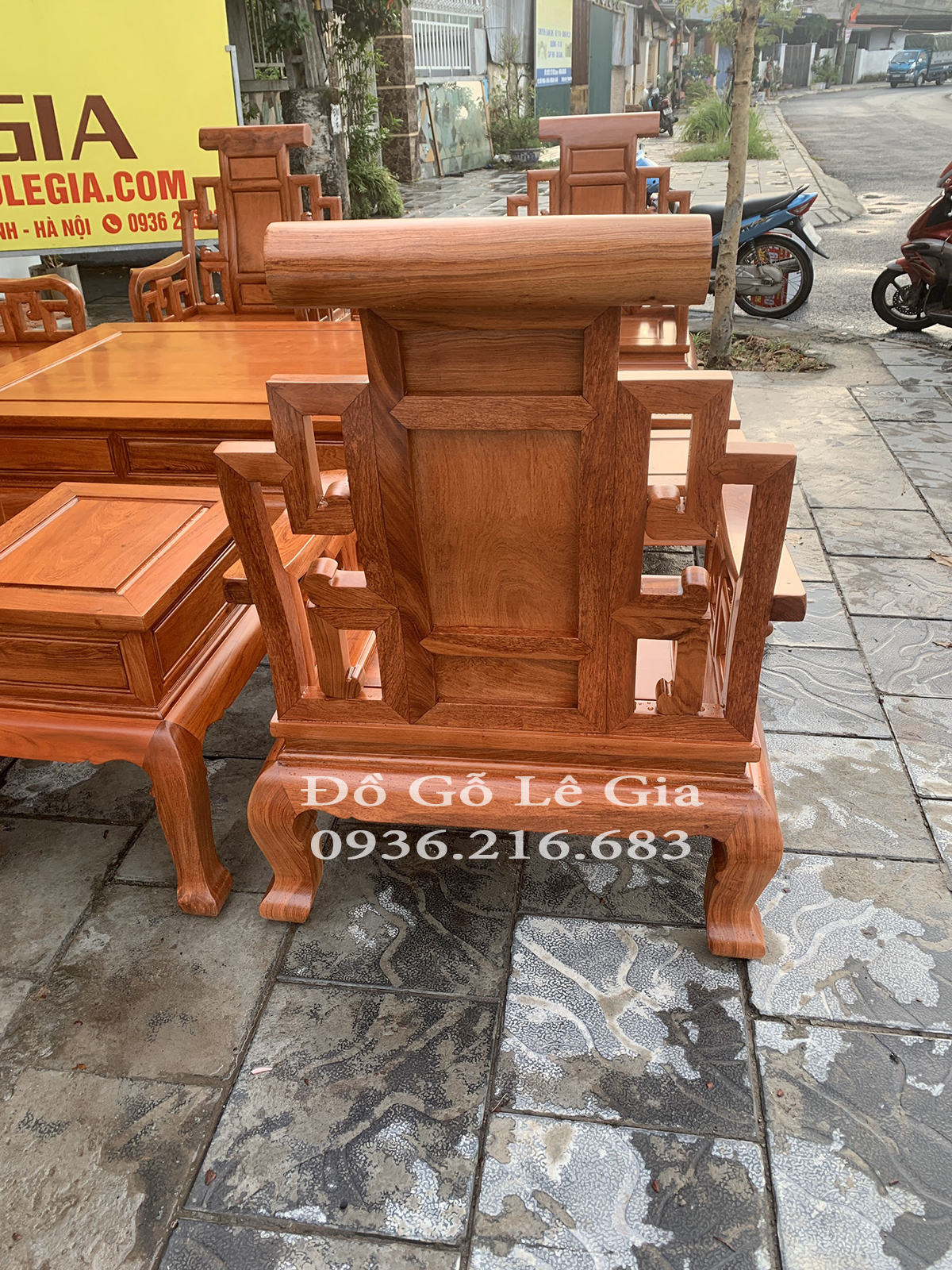 Bộ Sơn Thủy gỗ Hương đá hàng dày ( A Đức - Vĩnh Phúc) 17